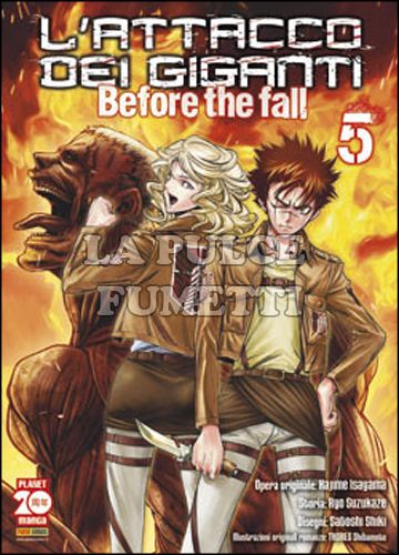 MANGA SHOCK #     9 - L'ATTACCO DEI GIGANTI - BEFORE THE FALL 5